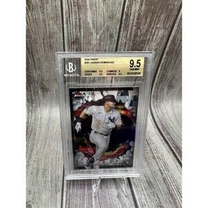 2024 FINEST #267 JASSON DOMINGUEZ Rare Bgs 9.5 Gem Mint Rookie Rc Yankees
